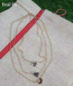 Star moon Love necklace - Image 4