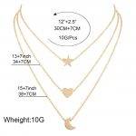 Star moon Love necklace - Image 3