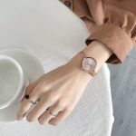 Fashionable Gift watch [pink Dial] - Image 5