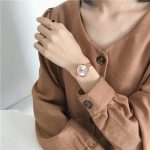 Fashionable Gift watch [pink Dial]