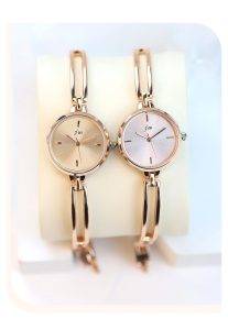 Fashionable Gift watch [pink Dial] - Image 3