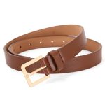 Fashionable Leather Belt [Brown] - Image 2