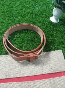 Fashionable Leather Belt [Brown] - Image 6