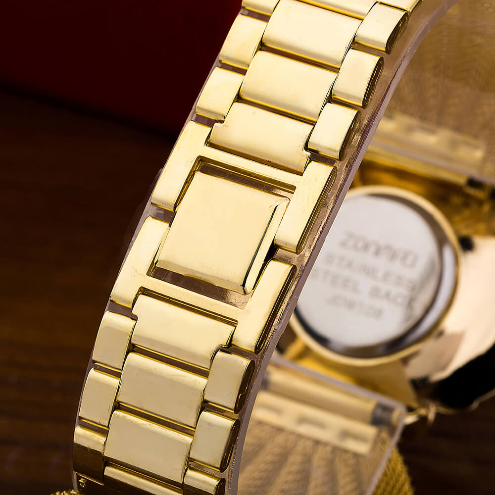 Luxury Butterfly Watch (Gold) - Rajoki Earn