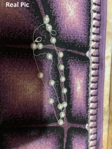 Pearl Chain Belt (Silver) - Image 4