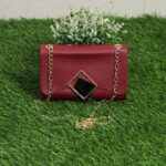 Stylish Lock bag (Red) - Image 3