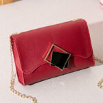 Stylish Lock bag (Red)