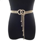 Crystal Waist Belt (Gold) - Image 3