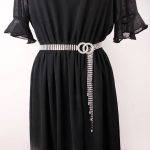 Crystal Waist Belt (Silver)
