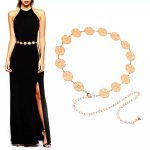 Hollow pattern waist Belt (Gold) - Image 6