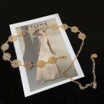 Hollow pattern waist Belt (Gold)