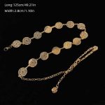 Hollow pattern waist Belt (Gold) - Image 4