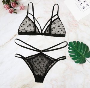 Polka dot Lace Bikini - Image 2