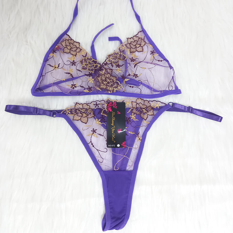 Mesh embroidery Bikini - Rajoki Earn