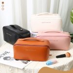 Travel cosmetic bag (Black) - Image 4