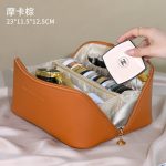 Travel cosmetic bag (Brown) - Image 7