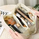 Travel cosmetic bag (White) - Image 2
