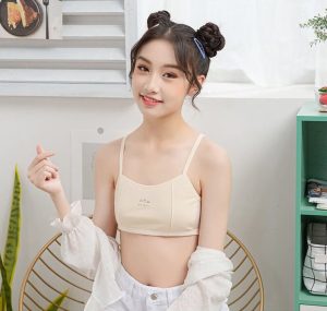 Cotton mesh teenage bra - Image 9