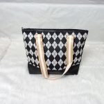 Versatile canvas bag (Black diamond) - Image 5