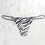 Thin strap thong Panty -Print - Image 3