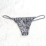 Thin strap thong Panty -Print - Image 2