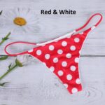 Thin strap thong Panty -Print - Image 12