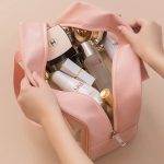 Wash cosmetic bag (Pink) - Image 3