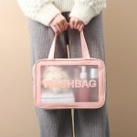 Wash cosmetic bag (Pink) - Image 2
