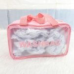 Wash cosmetic bag (Pink) - Image 6