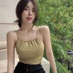 Simple solid color tops - Image 11