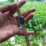 Bamboo strap china watch (Gold-Black) - Image 3