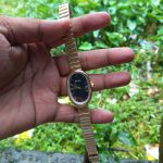 Bamboo strap china watch (Gold-Black) - Image 4