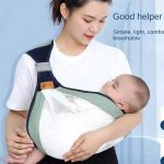 Newborn baby carrier (Green) - Image 5