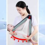 Newborn baby carrier (Pink) - Image 4