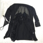 Lace Milian nightdress (Black) - Image 4