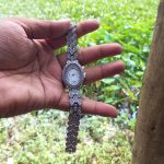 New diamond bracelet watch (Silver) - Image 3