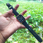 Rectangular fashion watch (Black) - Image 2