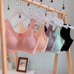Triangle Brest support Bra