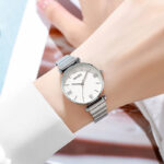 Simple corporate watch (Silver white) - Image 3