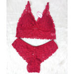 Lace Flower bra penty set - Image 11