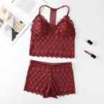 Lace Long back set - Image 5