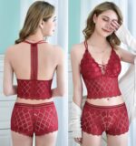 Lace Long back set