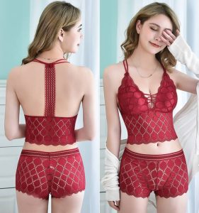 Lace Long back set