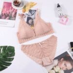 Front buckle lace lingerie