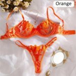 Leaf out crochet Bikini - Image 3