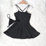 Yiyue lingerie nightdress (Black) - Image 2