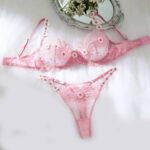 Flower lace bikini set - Image 4