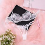 Flower lace bikini set - Image 2