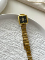 Retro Camellia watch [Gold Black] - Image 4