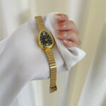 Snake head watch [Gold Black] - Image 6